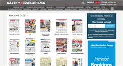 Desktop Screenshot of gazetyiczasopisma.com